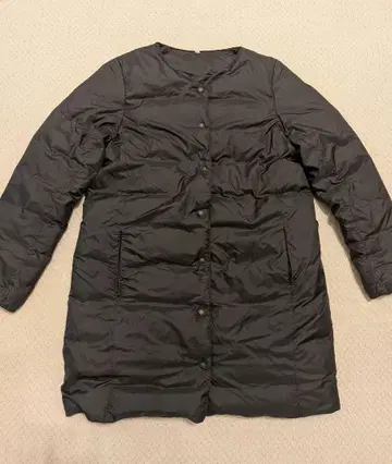 MUJI 노카라 다운 자켓