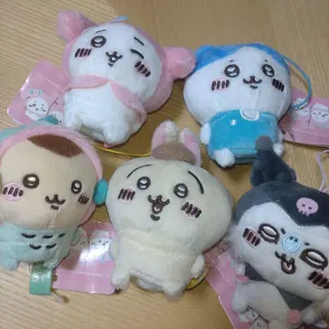 가격 인하 치이카와 x 산리오 캐릭터즈 마스코트 5종 컴프 세트