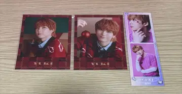 초특급 유키 키라리 스크래치 폴라로이드풍 브로마이드 2cut 브로마이드