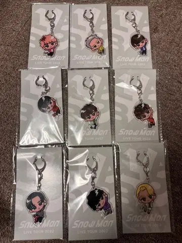 스노우 칠 키링 컴플리트