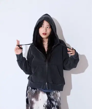 JEANASIS Fade 컬러 ZIP 후디/321477