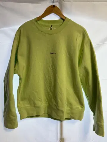 OAMC 라이트 그린 맨투맨 속기모