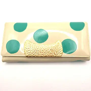 도트 무늬 장지갑