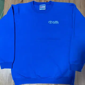 90s [ Hanes ] 맨투맨 TOYOTA 도요타 기업 로고