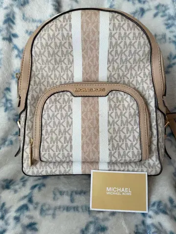 MICHAEL KORS 로고 패턴 백팩