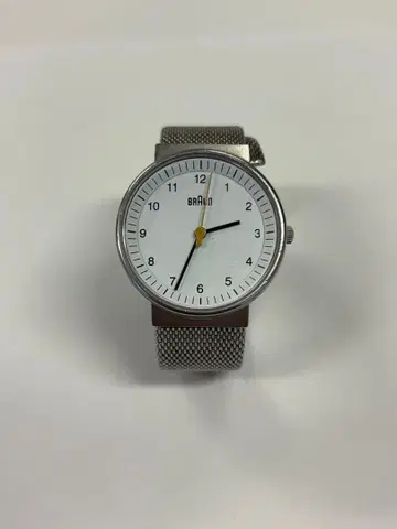 BRAUN 브라운 손목시계 메탈 실버