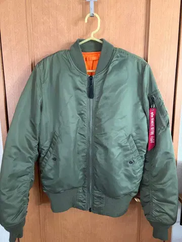 MA-1 플라이트 자켓 올리브 그린