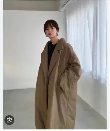 클라네 컬러 다운 체스터 코트