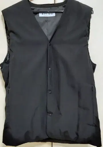 남성용 비즈니스 충전솜 베스트 LL 사이즈 블랙