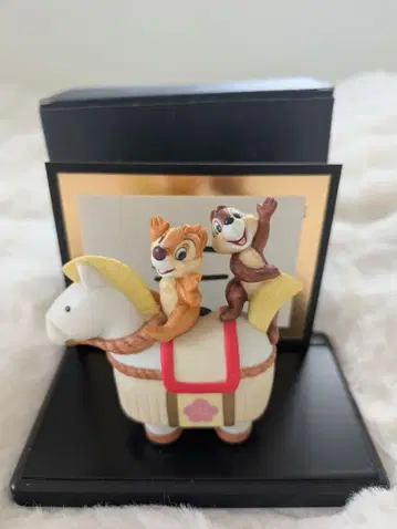 디즈니 십이지 장식 말띠 칩앤데일 설날 장식 박스형