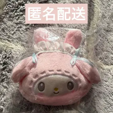 [ 마이멜로디 ] 산리오 메조 피아노 베리에짱 콜라보 페이스형 파우치