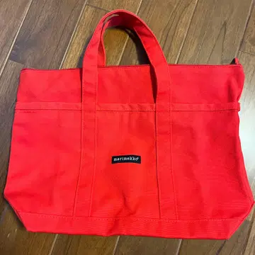 marimekko 토트백 빨간색