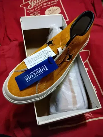 CONVERSE OS J VTG 골드 27.0