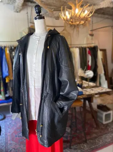 라무 가죽 자켓