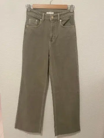 H&M 와이드 하이웨스트 데님 34