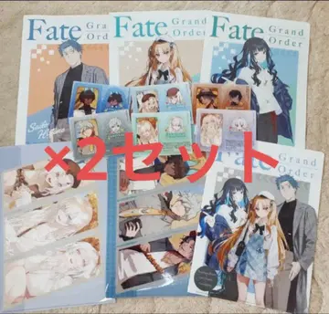 Fate/Grand Order 클리어 파일 클리어 시트 전종 x 2 로손