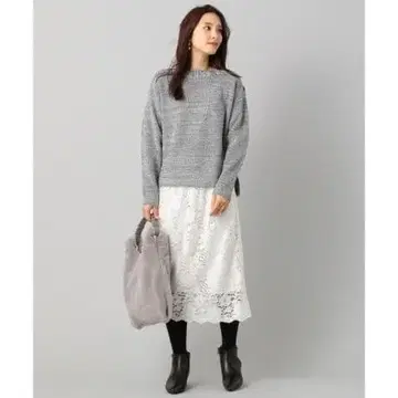 쿠미쿄쿠 레이스 타이트 스커트