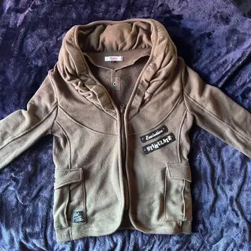 핑크 라떼 y2k 풀 집업 상의