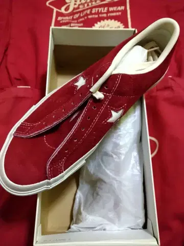 CONVERSE OS J VTG 레드 27.0