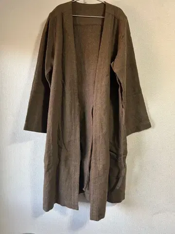 nest Robe 브라운 로브 코트