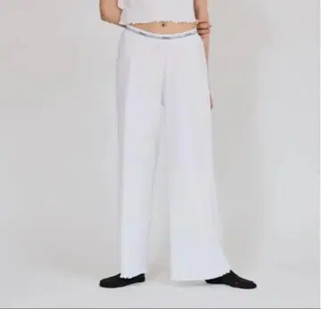 새상품 Hanes DODOJEANS 롱 와이드 팬츠