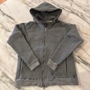 새상품급 AKM 지퍼 후드티 후드 부착 그레이 S