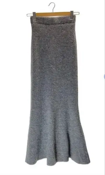 코코딜 스팽글 머메이드 니트 스커트