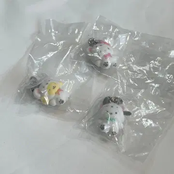 산리오 메지루시 액세서리 키티 가챠가챠 폭신폭신 스노우