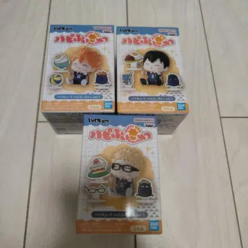 하이큐 하피피규어 히나타 쇼요 카게야마 토비오 츠키시마 케이