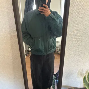 다크 그린 점퍼 블루종 ma1