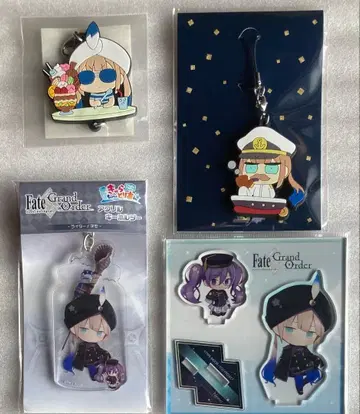 FGO 네모 캐릭터리아 아크릴 스탠드 키링 스트랩