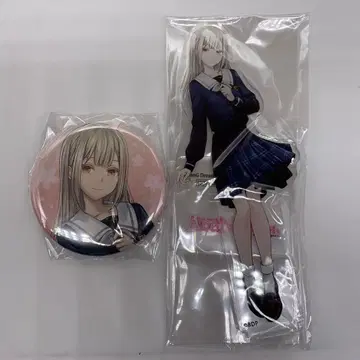 뱅드림 게이머즈 봄의 덕질 응원 페어 아크릴 스탠드 캔뱃지 와카바 무츠미