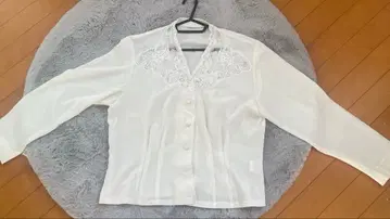 블라우스 화이트 구제 의류