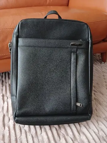 남성용 블랙 백팩 비즈니스