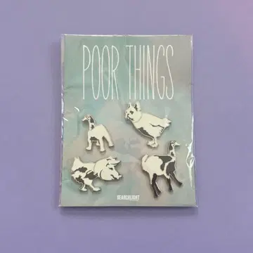 가여니즘 POOR THINGS 핀즈