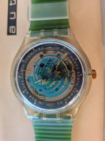 Vintage Swatch AUTOMATIC EARTH SUMMIT92