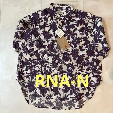 RNA-N 꽃무늬 긴팔 셔츠