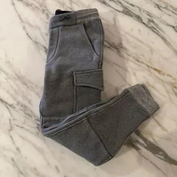 새상품급 AKM 그레이 조거 팬츠 맨투맨 팬츠 포켓 부착 M