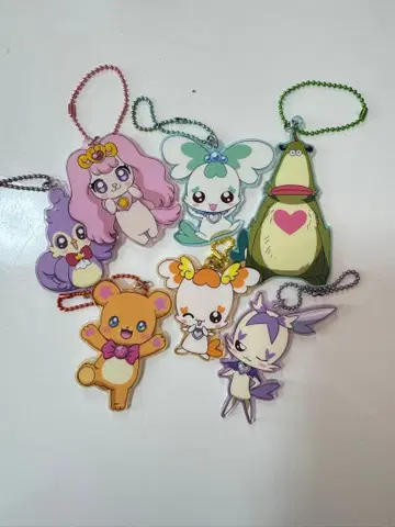 프리큐어 요정 아크릴 키체인 묶음 판매
