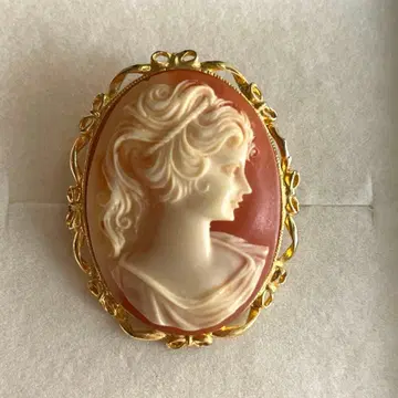 카메오 빈티지 펜던트 브로치