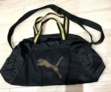 PUMA 미니 보스턴 백 77366 푸마 블랙 금 25l 경량