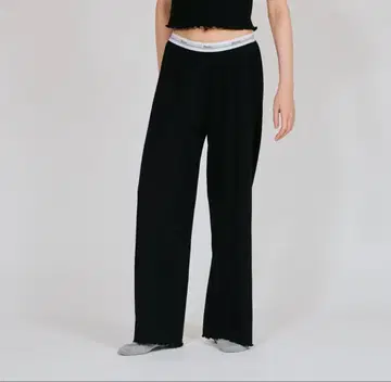 새상품 Hanes DODOJEANS 롱 와이드 팬츠