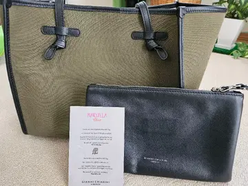 GIANNI CHIARINI 멀티첼라 올리브 그린 M 사이즈 새상품급