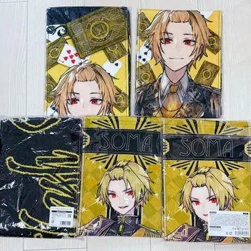 [ 새상품급 ] KnightA 기사A 소마 픽처 타월 머플러 타월 세트