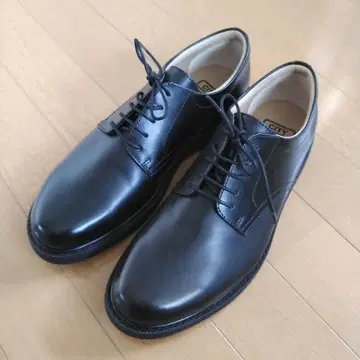 블랙 가죽 신발 25.5cm