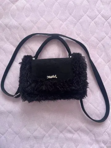 X-girl 미니 백 블랙