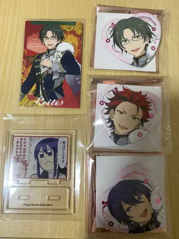 스타포니 홍월 캔뱃지 카드 앙상블 스타즈 아크릴 스탠드