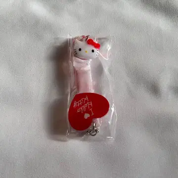 산리오 I Hello Kitty 헬로키티 시크릿 스트랩 빨간색