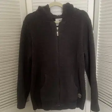 카시웨어 여성용 다크 그레이 풀 집업 후드티 XS