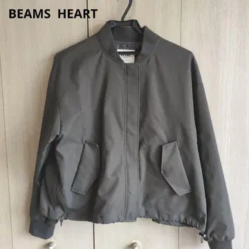 BEAMS HEART 숏 기장 블루종 미사용